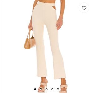 Camila Coelho Coyote Pant in Cream, size XS